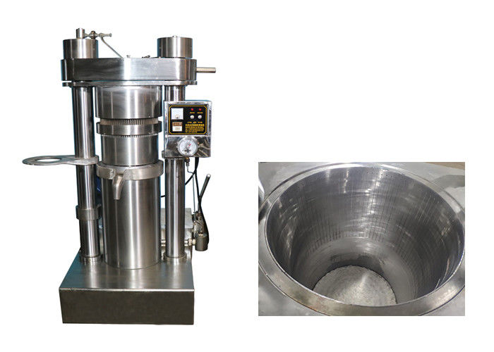 آلة تصنيع زيت جوز الهند استخراج هيدروليكي 2.2 Kw / 1.1 Kw Motor Power Industrial Oil Presser